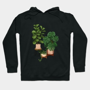 House Plants Illustration 26 Hoodie